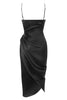 Sofia – Satin Balconette Corset Maxi Dress
