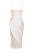 Sofia – Satin Balconette Corset Maxi Dress