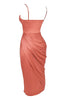 Sofia – Satin Balconette Corset Maxi Dress