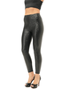 Women’s Faux Leather Leggings | High-Waist Sculpting Fit | Breathable Stretch Fabric