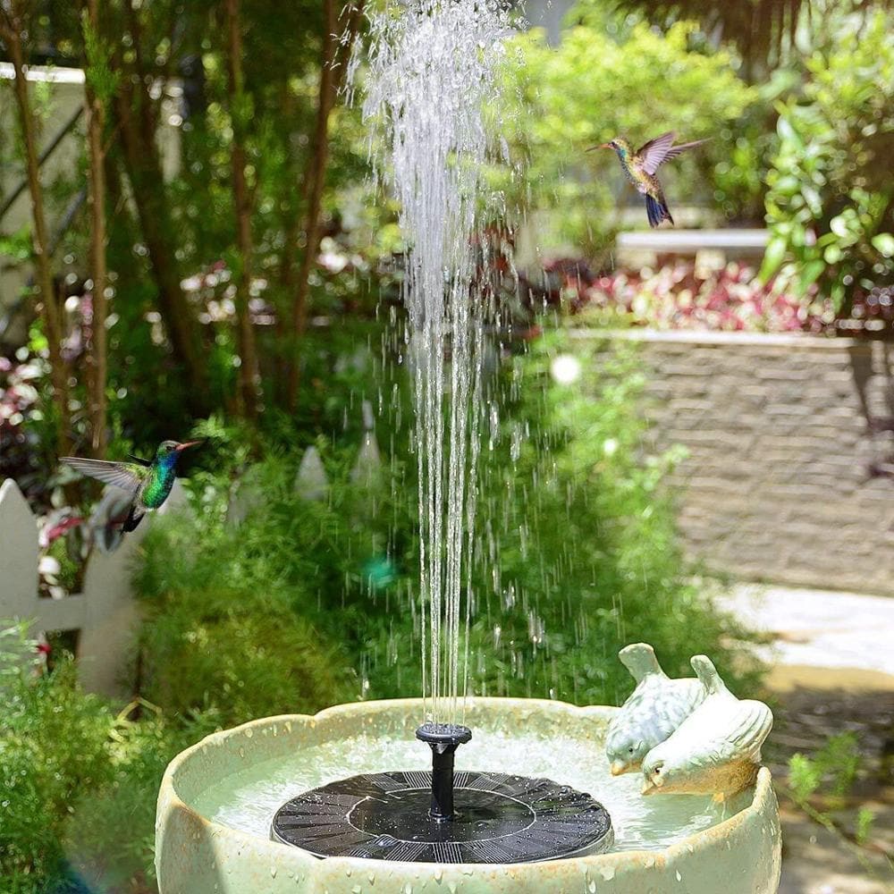 Solar Powered Bird Fountain Kit