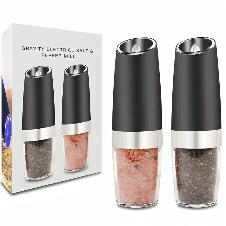 SpiceGlide - Salt and Pepper Mill with Gravity Sensor