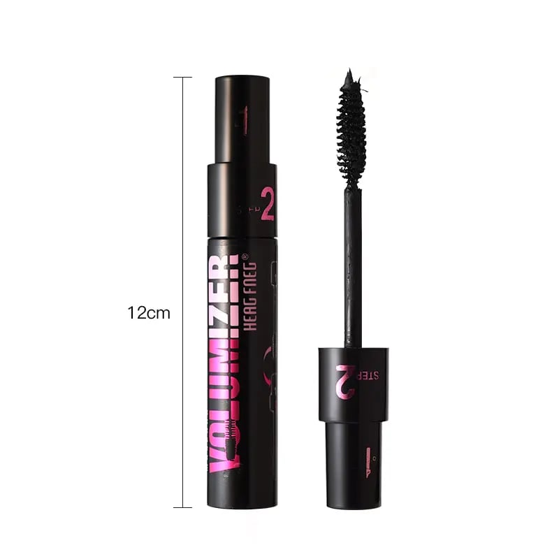 Volumizing Mascara | LashCurve™ Smudge-Proof & Waterproof | 24h Long-Lasting | 10ml