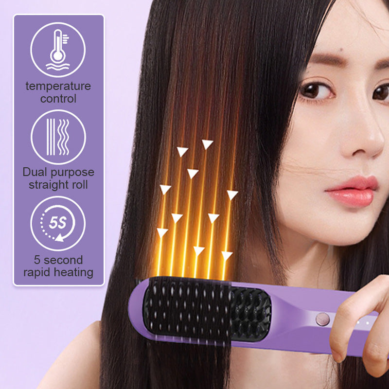 GlamComb™ Beautiful and Straight Hair in Seconds