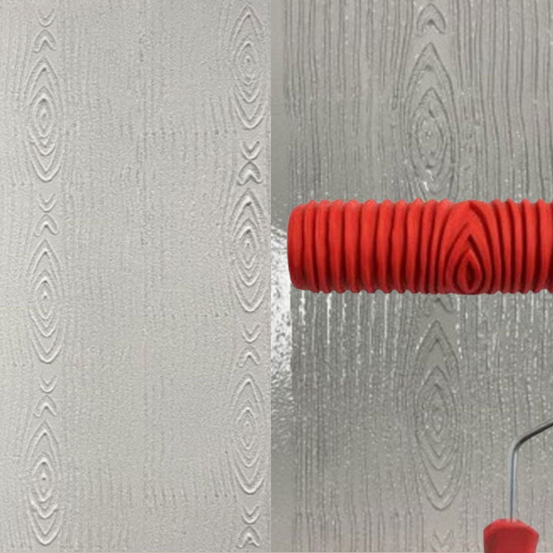 50% Discount Embossed Texture Patterned Color Roller for Wall Decoration