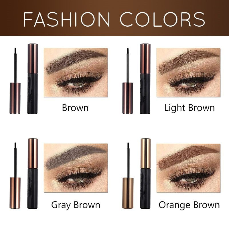 Eyebrow Gel | Semi-Permanent Waterproof Brow Tint | Natural Long-Lasting Finish