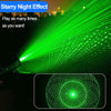 Red and green single-point laser light