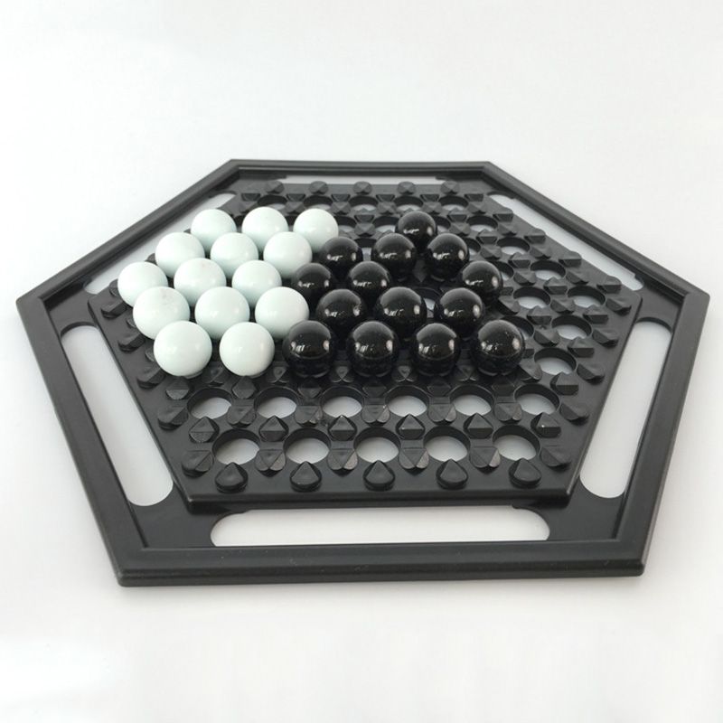 Last Day Promotion 49% OFF Black and White Intellectual Chessboard Game Set