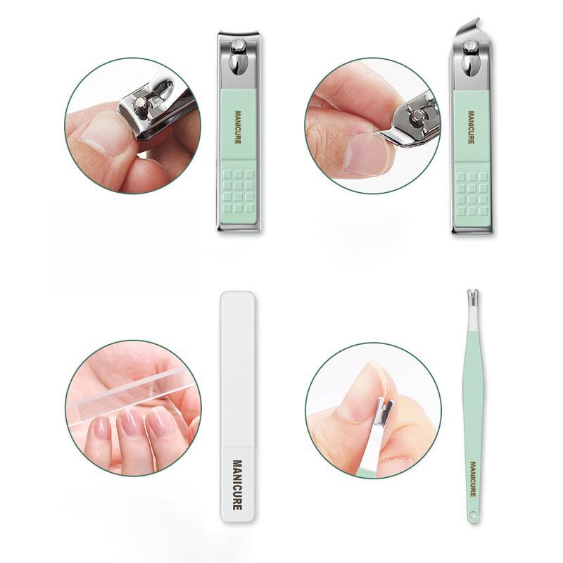 Limited Time 50% Off Portable Nail Clipper Set (12/16 Pieces)