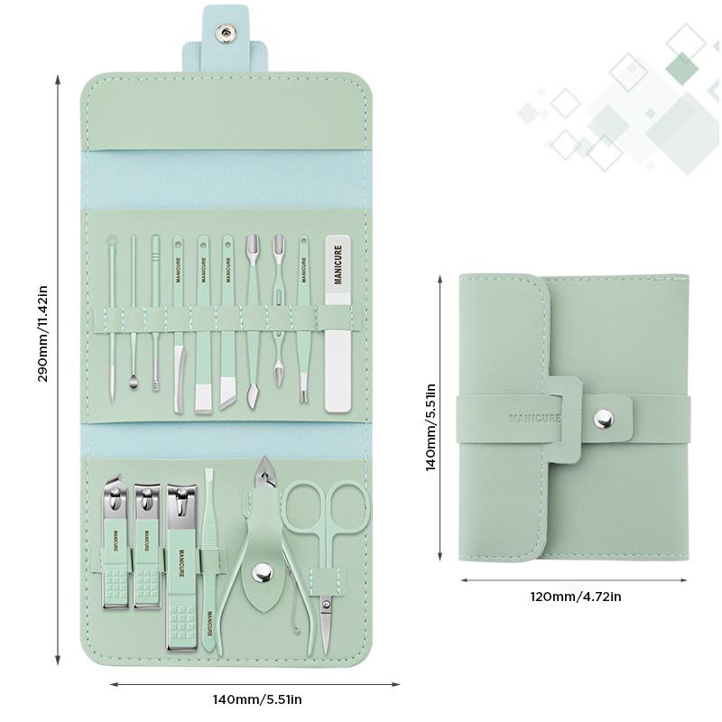 Limited Time 50% Off Portable Nail Clipper Set (12/16 Pieces)