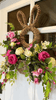 Limited Time 50% Off Handcrafted Hanging Bunny Basket, Spring Decor