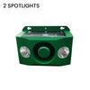 Solar Animal Repellent Device | Flashing LED & Sound Alarm | Outdoor Weather-Resistant