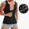 Men’s Shapewear Vest | Adjustable Slim Fit | Posture Support with Steel Bones