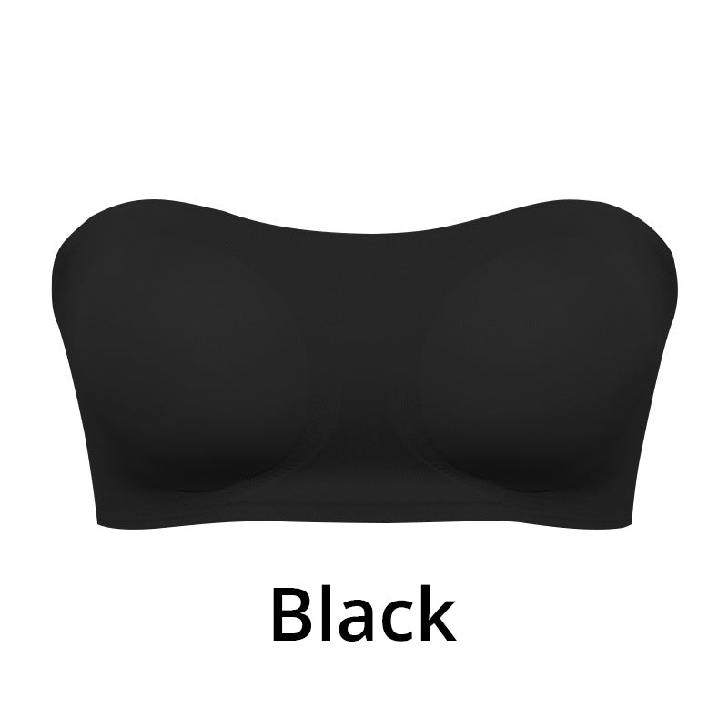 Women’s Strapless Bra | Grip-Sure Side Closure | Seamless Invisible Support | Cloud-Soft Nylon