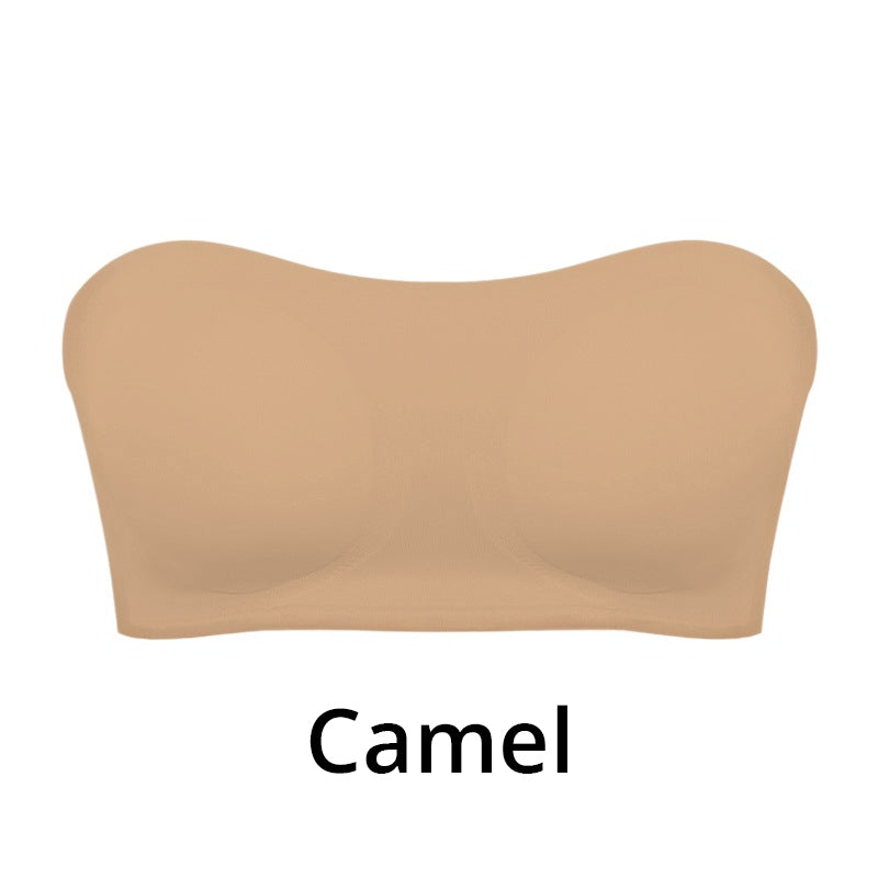 Women’s Strapless Bra | Grip-Sure Side Closure | Seamless Invisible Support | Cloud-Soft Nylon