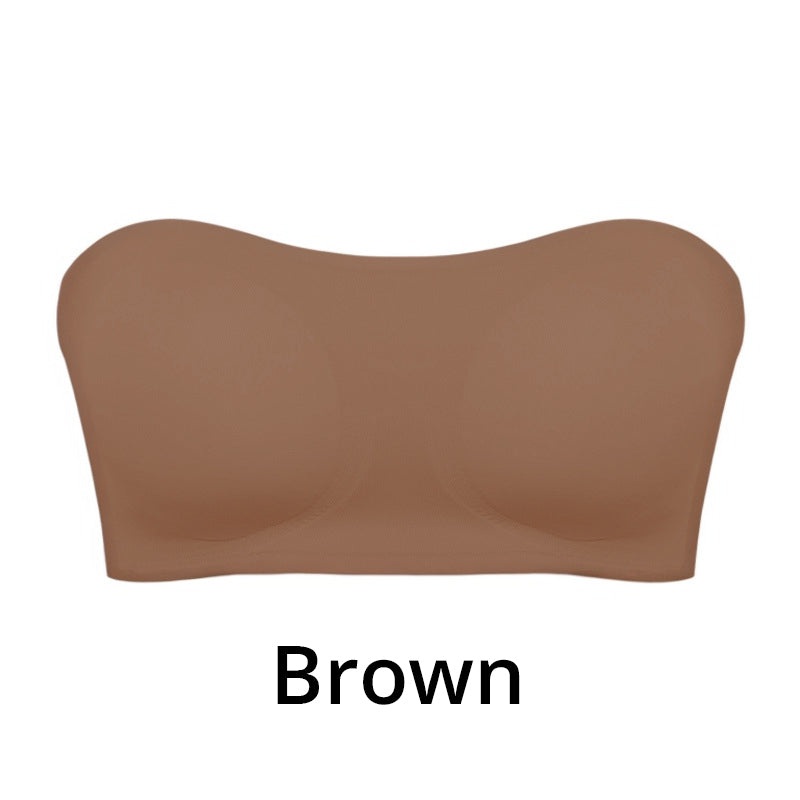 Women’s Strapless Bra | Grip-Sure Side Closure | Seamless Invisible Support | Cloud-Soft Nylon