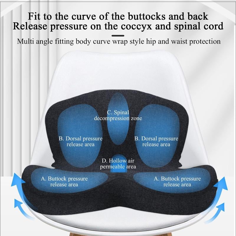RelaxSeat™ Relaxed Support Cushion