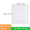 (PACK 5+5 FREE) Stick-On 3D Wall Tiles