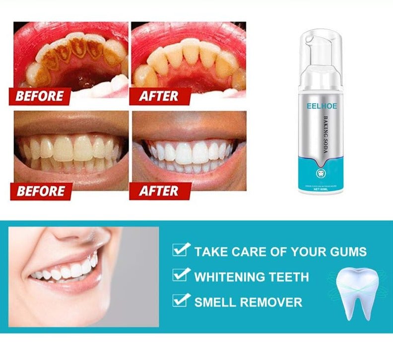 Teeth Whitening Mousse Toothpaste