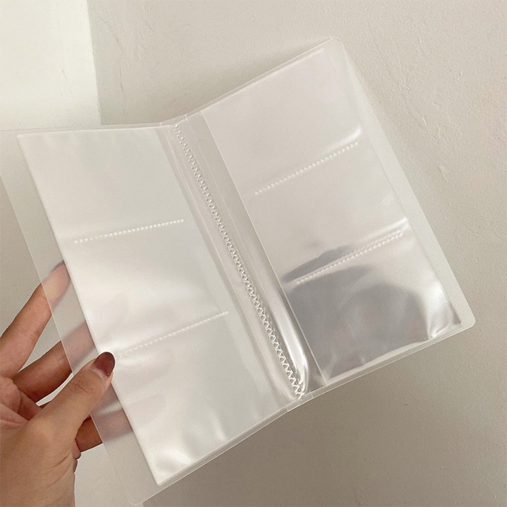 Transparent Jewellery Storage Book Set