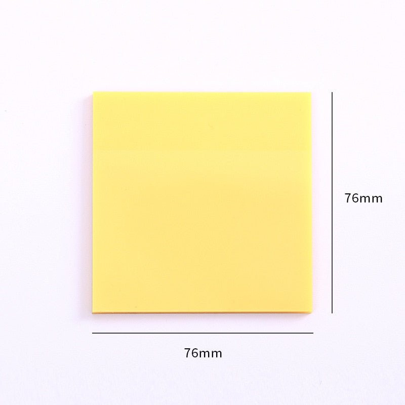 Transparent Sticky Notes