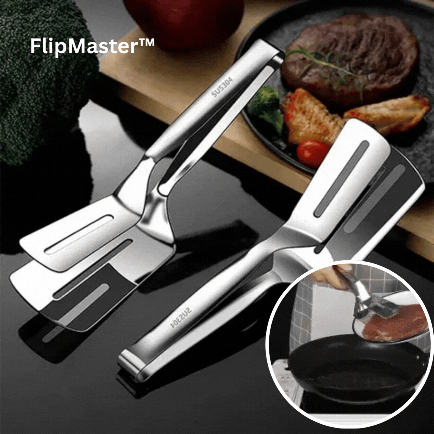 FlipMaster™ Effortless Food Flipping