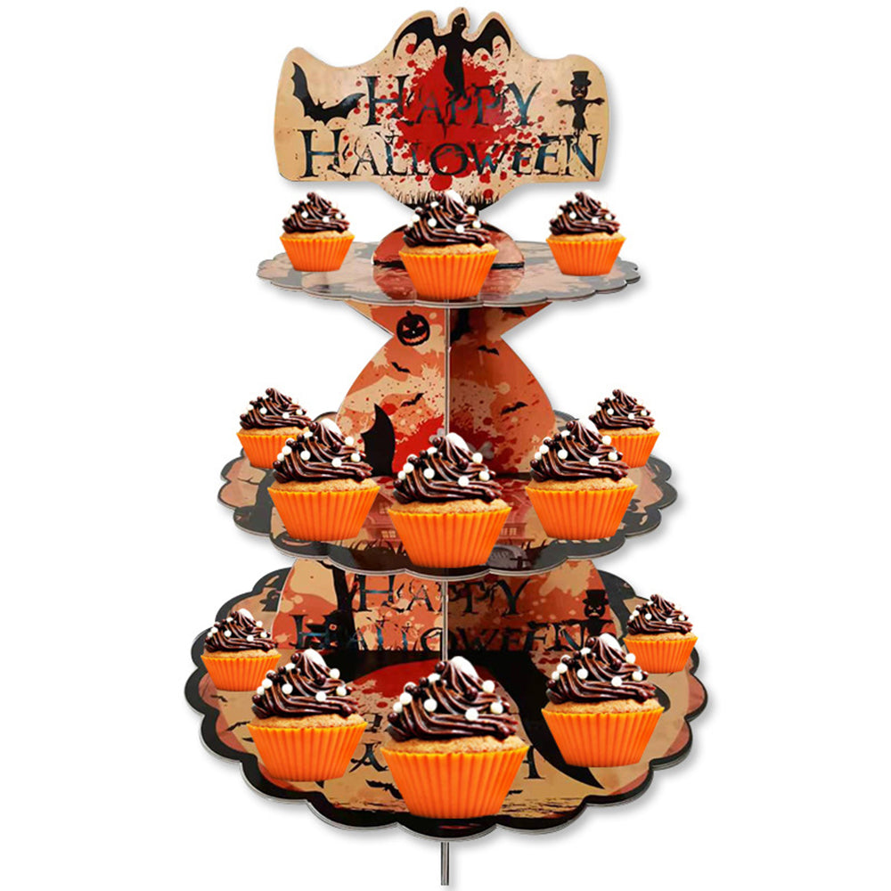 HauntTower™ Halloween Themed Cupcake Stand