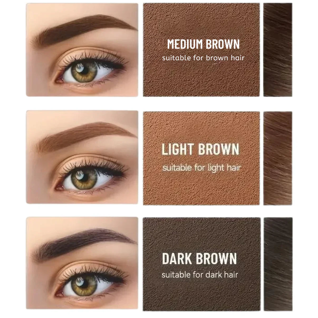 Eyebrow Transfer Stickers | Long-Lasting 3-Day Wear | Natural Arched Brow Look