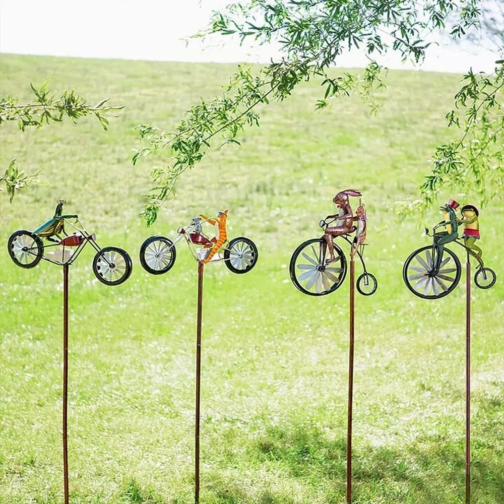 Vintage Bicycle Windmill