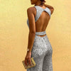 Luxurious Sleeveless Jumpsuit for Women | Wide Leg